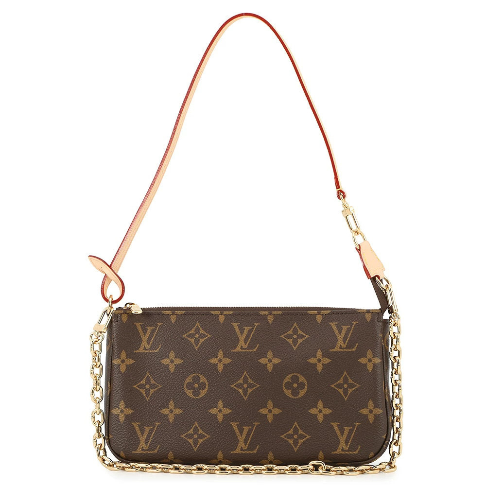 Louis Vuitton Monogram Pochette Accessoires Chain Shoulder Bag
